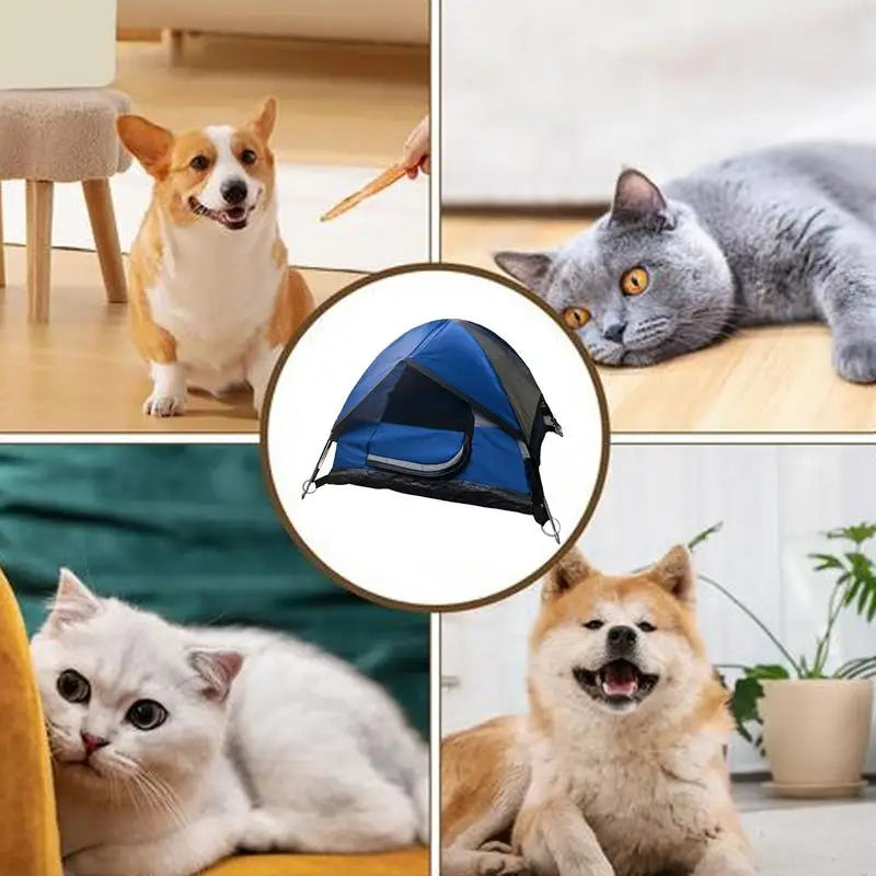 Cat Tent House Small Outdoor House Camping Tent For Pets Cat Tent For Outside Portable Pet Ten For Cats Dogs Small Pets Puppies