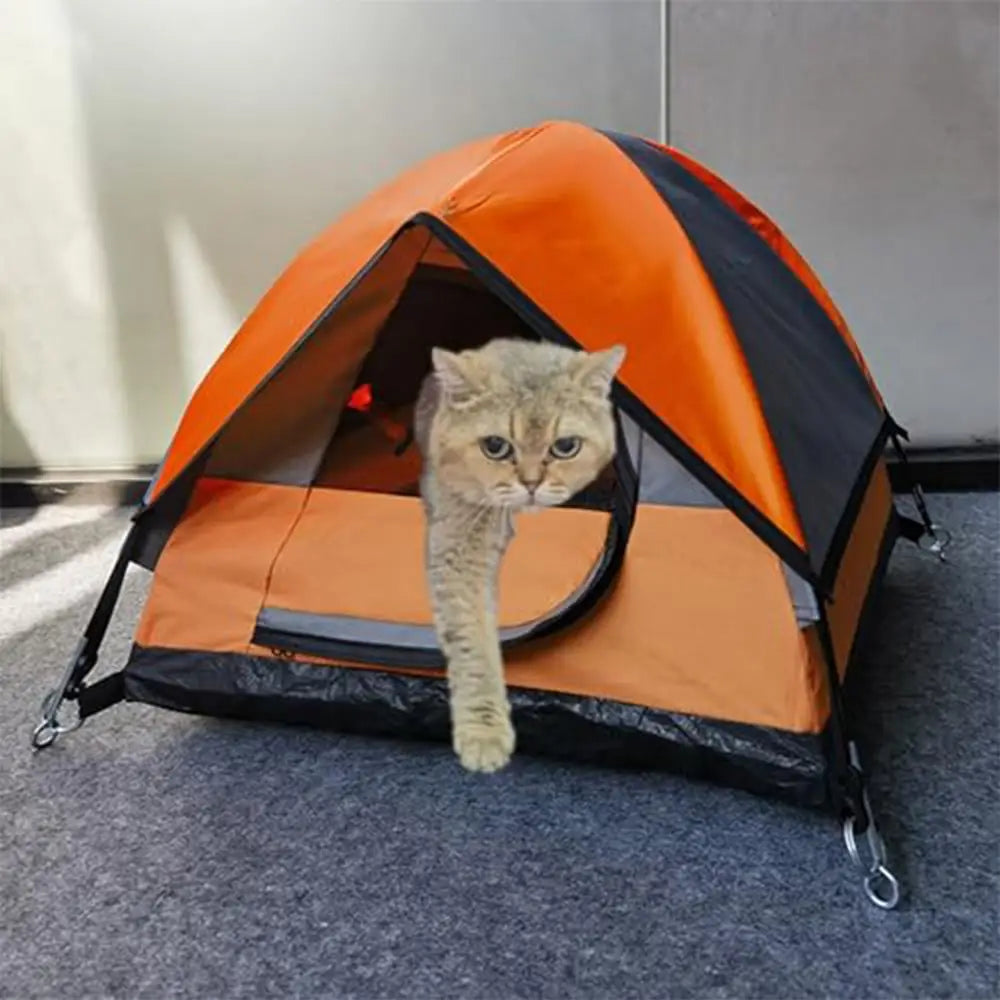 Cat Tent House Small Outdoor House Camping Tent For Pets Cat Tent For Outside Portable Pet Ten For Cats Dogs Small Pets Puppies