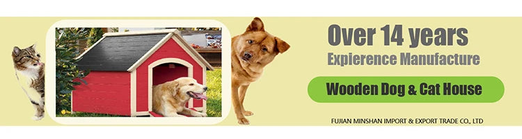Pet Cages Wooden Outdoor Large Size Dog Houses For Pet Lovers
