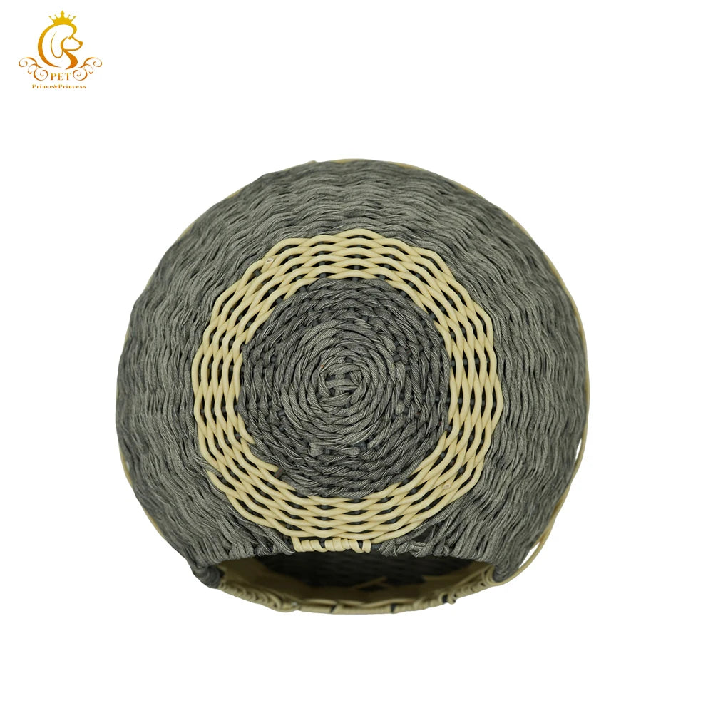 EUR VET Rattan Pet House Cute Dog Cat Home Designed For Small Animals Veterinary Equipment