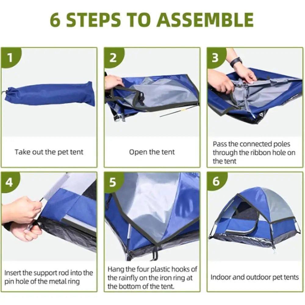 Cat Tent House Small Outdoor House Camping Tent For Pets Cat Tent For Outside Portable Pet Ten For Cats Dogs Small Pets Puppies