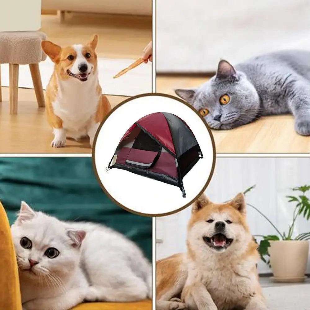Cat Tent House Small Outdoor House Camping Tent For Pets Cat Tent For Outside Portable Pet Ten For Cats Dogs Small Pets Puppies